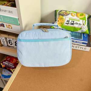 <b>Women</b> Corduroy Insulated <b>Lunch</b> <b>Bag</b>, Fashion Portable Handheld <b>Work</b> <b>Lunch</b> Tote <b>Bag</b> - Product Image 4