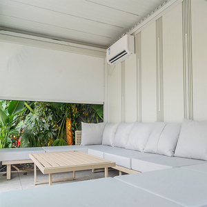 Pérgola Motorizada de Aluminio ANCSEM, Impermeable, Resistente a los Rayos UV, al Viento y a la Oxidación, con Techo de Láminas Ventiladas, Resistente, para Uso en Jardín en Todas las Estaciones - Product Image 2