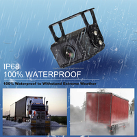 Haute qualité 1/3 COMS 1080P 720P coque en plastique IP68 étanche camion AHD caméra de recul arrière moniteur 1 an Vision nocturne