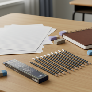 Weibo Pencil Mechanical 0.5mm Lead Refillable For School Office Writing Supplies - Product Image 2