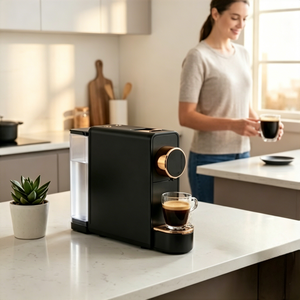 Cafetera <span class=keywords><strong>de</strong></span> Cápsulas Fashion, Fácil Operación con un Toque, Extracción <span class=keywords><strong>de</strong></span> 19 Bares, Cafetera Espresso y Americano para Principiantes, Preparación Diaria - Product Image 5
