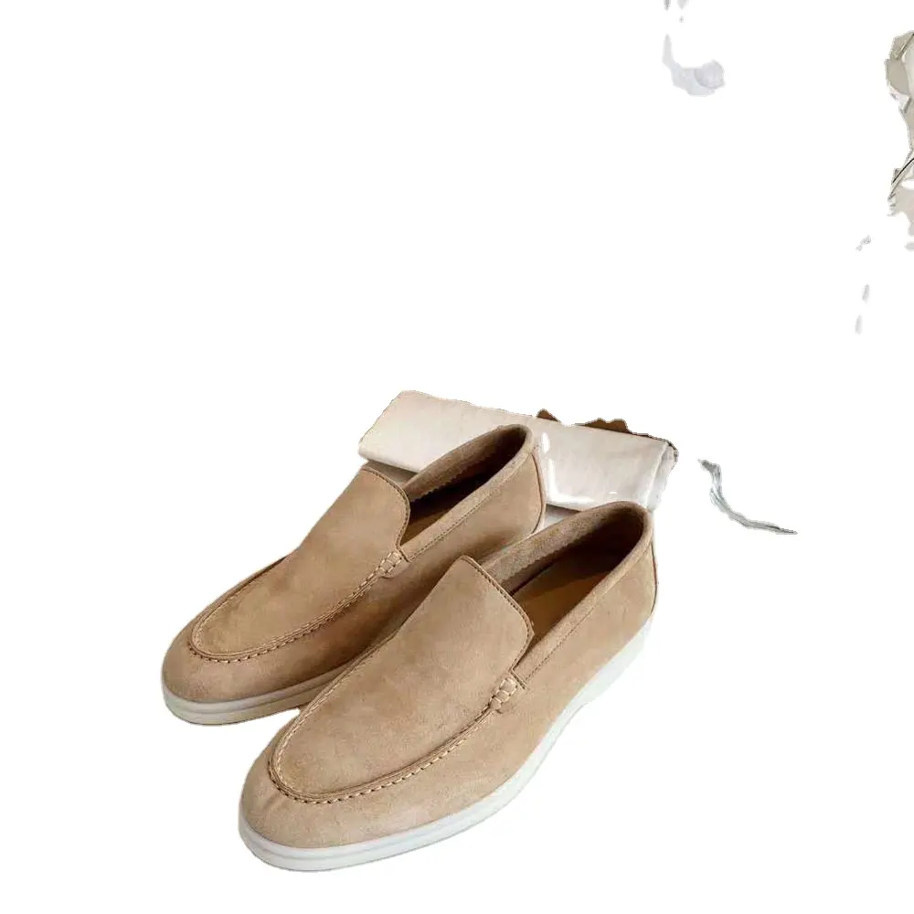 Vallu Summer New Flat Casual Plain Versatile LP Casual Explosion Loafers Men's Shoes