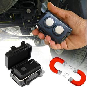Portachiavi in pelle resistente alle intemperie, custodia magnetica per localizzatore GPS integrato per auto, camion e furgoni - Product Image 4