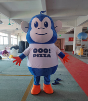 Costumes de mascotte pour adultes pour événements sportifs de club de football - Peluche unisexe pour Halloween