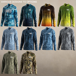 เสื้อกันแดดสำหรับนักตกปลา UPF100+ พร้อมระบบระบายอากาศใต้วงแขน ช่วยระบายเหงื่อ เหมาะสำหรับขี่จักรยานในฤดูร้อน - Product Image 6
