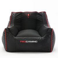 Fauteuil pouf de jeu en PU pour salon, chambre à coucher, salle de jeux électroniques, canapé pouf