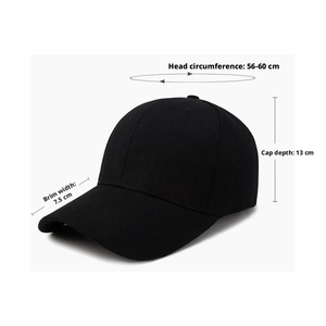 Casquettes de baseball 6 panneaux classiques en polyester 100% brodé à la main, promotion de gros d'usine, mode personnalisée, pas cher, pour toutes les saisons - Product Image 4