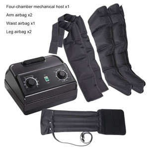 Masajeador de ondas de aire de seis cámaras, presión de aire, presión de piernas, muslo, neumático, completamente automático, bolsa de aire para pies, masajeador de piernas - Product Image 1