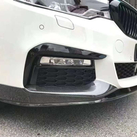 MP Style G30 525i 530i 540i XDrive M-Sport Carbon Fiber Front Lip Canard untuk BMW Seri 5 2017-2020