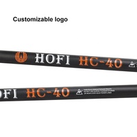 HOFI HC-40 haute rigidité 10 mètres 15 mètres pôle de caméra télescopique en fibre de carbone