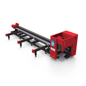 Machine <span class=keywords><strong>de</strong></span> découpe laser semi-automatique pour tubes métalliques <span class=keywords><strong>ARGUS</strong></span> CNC, 3 mandrins, 5 axes, découpeuse laser pour tuyaux en fer, prix d'usine, 3000w - Product Image 2