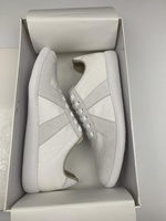 Chaussures de Marque de Créateur en Cuir Véritable Qualité, Plates Décontractées pour Hommes et Femmes, Sportives Élégantes à Lacets et Confortables pour la Marche