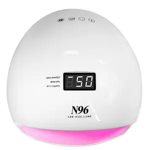 BIN 96 W N96 Fast Dry Red Light Nail Dryer UV Led Lamp for Home and Salon