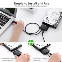 Disco Duro SATA USB 3.0 G-karve con Núcleo de Cobre y Revestimiento de PVC Compatible con Todos los Discos Duros-Electrónica