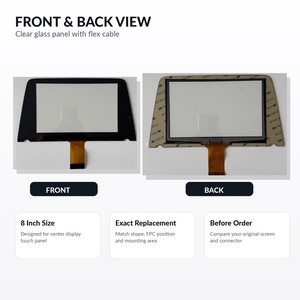 Panel Digitalizador de Pantalla Táctil de 8 Pulgadas para Radio y Navegación de <span class=keywords><strong>Cadillac</strong></span> XT4 CT4 2019 2020 2021 <span class=keywords><strong>2022</strong></span> 2023 - Product Image 1