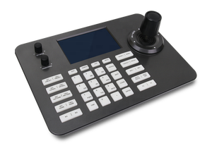 Teclado controlador de joysticks de 4 ejes IP PTZ para cámara CCTV PTZ de control rápido con función de decodificación de pantalla <span class=keywords><strong>LCD</strong></span> - Product Image 3
