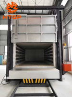 Four de recuit à chariot pour fils d'acier et bandes d'aluminium, traitement thermique industriel, 600-1200 degrés, pompe de recuit pour fond de carrosserie métallique