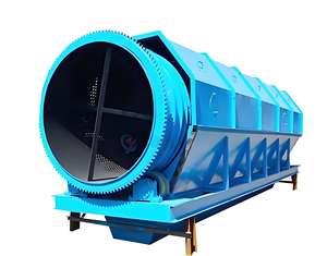 أفضل سعر شاشة متنقلة للتربة تهتز تروميل حالة جديدة شاشة طبل الأوساخ للسماد العلوي صندوق تروس المحرك الصلب للخام - Product Image 1