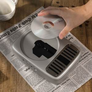 <span class=keywords><strong>2023</strong></span> boîte de noël lecteur <span class=keywords><strong>CD</strong></span> pour la maison avec affichage LED haut-parleurs HiFi intégrés Radio FM lecteur <span class=keywords><strong>CD</strong></span> mural Portable - Product Image 4