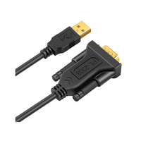 Cable Convertidor Serial USB a DB9 Hembra RS232 con Chipset FTDI FT232RL, Nuevo, de Alta Calidad, Fabricación OEM, Personalizado, 2026