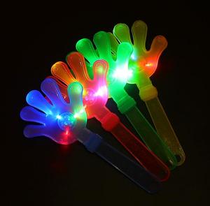 促销多色led灯亮起闪烁手拍板噪音制造者 - Product Image 2