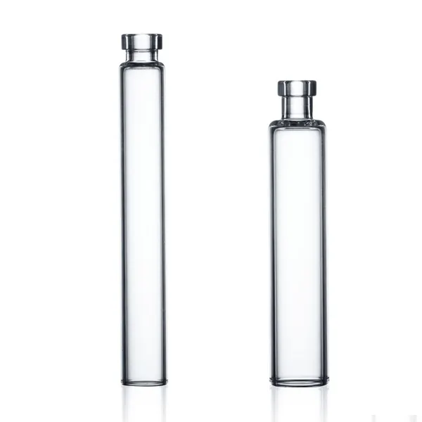 1.5ml, 1.8ml e 3ml vidro dental cartucho frasco borosilicato alto vidro transparente