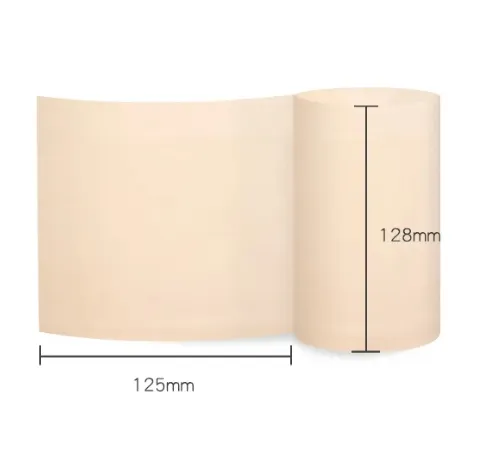 Kualitas tinggi ukuran kustom gulungan kertas tisu toilet bubur bambu Virgin untuk kamar tidur