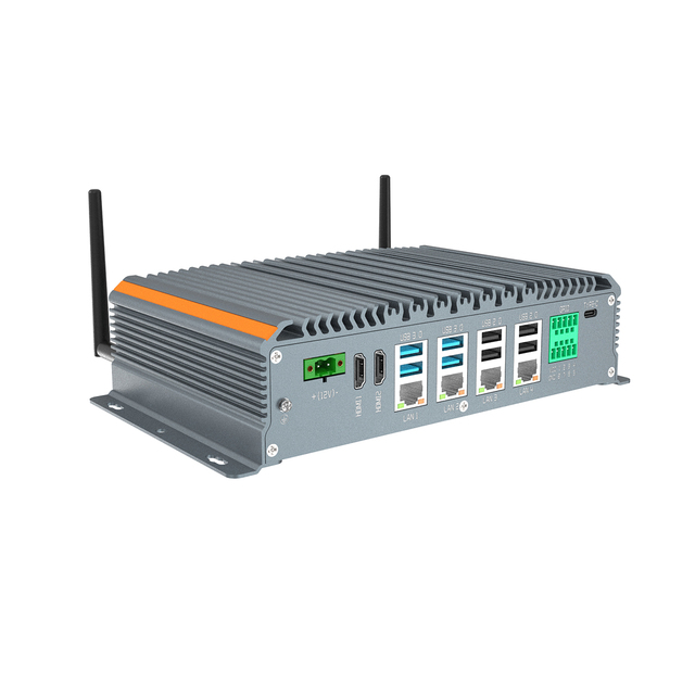 Industrial Mini Pc Dual Hdd Intel All-aluminium Fanless Embedded Computer Box I5-7200U/10310U Android Linux Industrial Mini Pc