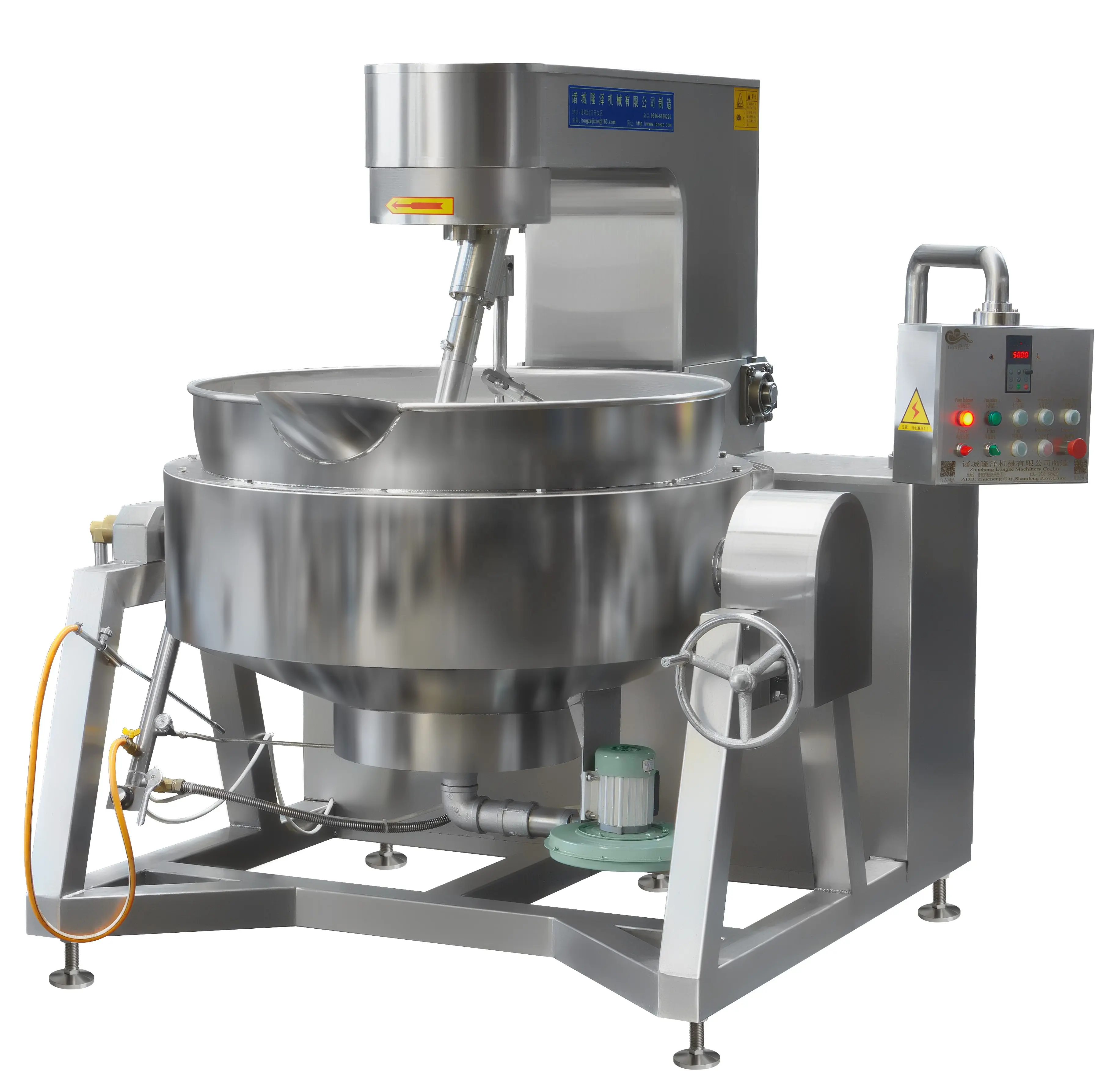 기계를 만드는 중앙 부엌 카레 풀 소스 핫 세일 음식을 위한 산업 상업적인 자동적인 요리 믹서