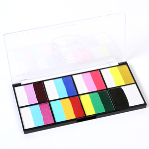 Set de <span class=keywords><strong>peinture</strong></span> <span class=keywords><strong>gouache</strong></span> à base d'eau avec <span class=keywords><strong>peinture</strong></span> pour visage arc-en-ciel 96 pièces <span class=keywords><strong>peinture</strong></span> corporelle <span class=keywords><strong>facile</strong></span> à laver - Product Image 5