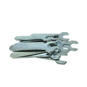 Stamped Wrench 12mm Opening 8mm Thick High Carbon Steel Zinc Plated Metric Manual <b>Hand</b> <b>Tool</b> Furniture Accessory - Product Image 4