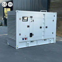 Generador Diésel Súper Silencioso Ricardo de 120 kW 150 kVA, Trifásico, con Arranque Automático ATS, Refrigerado por Agua, para Uso Doméstico y Comercial, de Respaldo