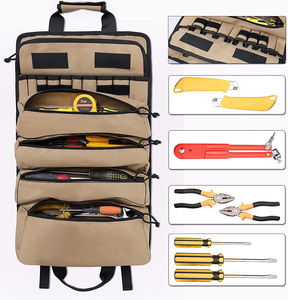 <span class=keywords><strong>Sac</strong></span> <span class=keywords><strong>à</strong></span> outils <span class=keywords><strong>de</strong></span> rangement multifonctionnel pliable et durable pour électricien - Product Image 6