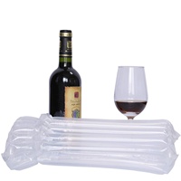 En stock, protection antichoc pour bouteille de vin, coussin d'air gonflable, matériau PE/PA