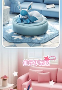 CHXU Venta al por Mayor de Figuras Originales de Pokémon de la Serie Eevee Durmiendo en Caja Sorpresa: <span class=keywords><strong>Vaporeon</strong></span>, Sylveon, Leafeon - Product Image 4