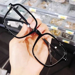 Gafas Rectangulares Extra Grandes TR90 Negras con Lentes de Resina Anti-Reflejantes, Gafas de Moda para Mujer 2024 - Product Image 1