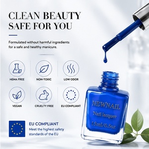 <span class=keywords><strong>Manucurist</strong></span> Active Glow Blueberry 2 1 <span class=keywords><strong>Vernis</strong></span> à ongles longue tenue éco-responsable Soin réparateur Rose intense éclatant Transparent Nourrissant - Product Image 5