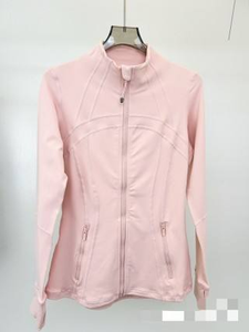 Nueva Chaqueta de Yoga Lulu de Doble Cara, Transpirable, para <span class=keywords><strong>Mujer</strong></span>, Corte Ajustado, Manga Tres Cuartos, para Deportes y Fitness - Product Image 2