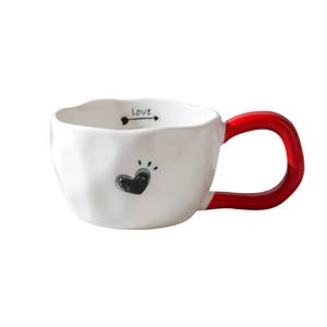 Tasses à thé rondes multicolores, tasses à café en céramique pour le bureau - Product Image 3