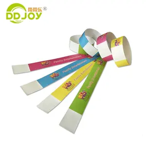 Tyvek Papier Armbänder Einmal verwenden Custom ized Verschiedene Party Festival Club School Park Event Drucken Künstliche Ddjoy-tw019