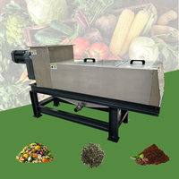 Gouden Leverancier Keuken Afvalontwaterings Schroefpers Machine Voedselresten Dehydrator met versnipperaar met Beste Prijs