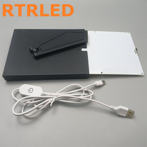 5V USB Lithophane <span class=keywords><strong>LED</strong></span>-Panel CRI 90 Hintergrundbeleuchtungsplatine für Bambu Lab PLA Basic FAZ007 CMYK <span class=keywords><strong>3D</strong></span>-gedruckter Fotorahmen Nachtlicht - Product Image 5