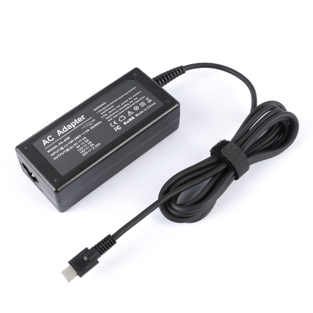 PD-45W Charger USB-C /Type-C Laptop Power Adapter for MacBook Pro/Lenovo/ASUS/Acer/De Ll /HP