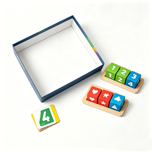 Jeu de société éducatif personnalisé pour enfants, fabriqué en usine OEM au Vietnam, en bois, écologique, design durable - Product Image 5