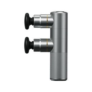 Pistola de masaje de doble cabeza, masajeador de percusión muscular vibrador potente para aliviar el dolor, novedad - Product Image 1