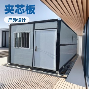 บ้านสำเร็จรูปแผงแซนวิช PIR เหล็กชุบสังกะสี ทนไฟ ดีไซน์ภายนอกสไตล์มินิมอล - Product Image 1
