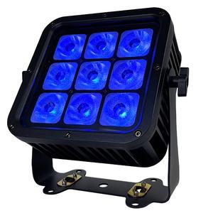 ไฟ rgbwa rgbwa + UV 6in1 HEX LED ใช้พลังงานจากแบตเตอรี่ DMX 18W WIFI ควบคุมระยะไกลได้อย่างอิสระ IP65กันน้ำกลางแจ้ง9X18W - Product Image 3