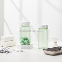 Bouteilles de pilules en plastique de qualité pharmaceutique personnalisables de 200 ml avec bouchon de sécurité