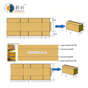 Machine automatique de rainurage de plaques pour la fabrication de boîtes en carton – Promotion usine – Rainureuse de carton ondulé - Product Image 2