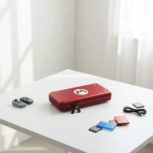 Metal Travel Storage Bag with Protective Function <strong>Switch</strong> JoyCon <strong>Case</strong> Carrying <strong>Case</strong> for Nintendo <strong>Switch</strong> - Product Image 2
